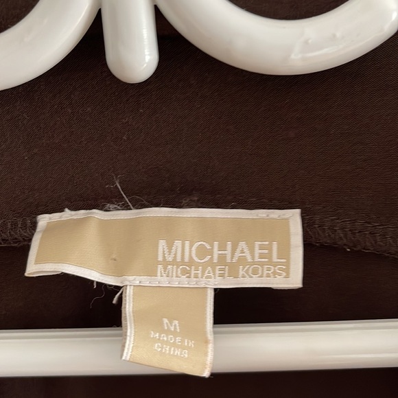 Michael Kors shirt with faux leather details - Picture 2 of 6